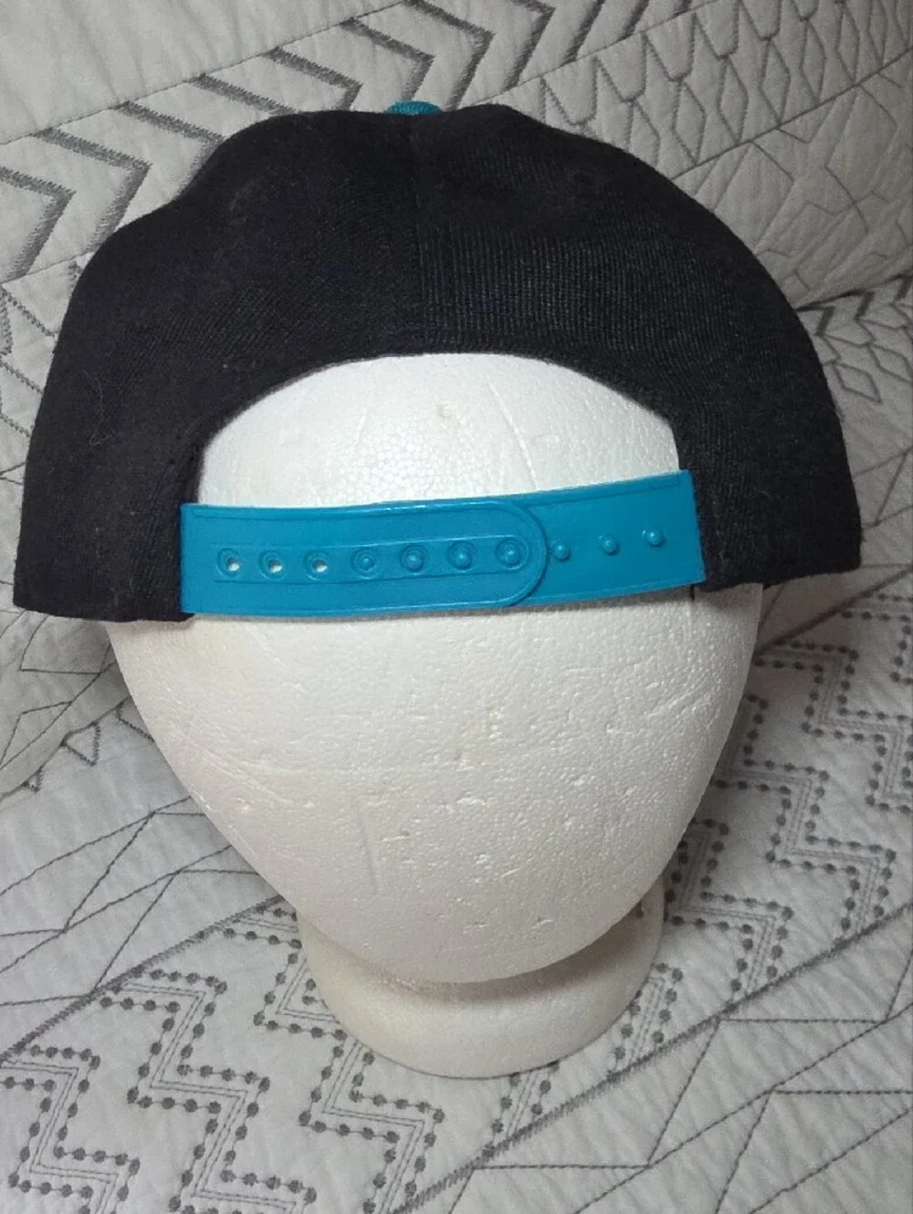 Findlay Men’s Black & Teal Rope-Trim Cap